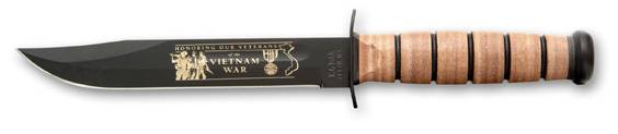 CUCHILLOS MILITARES  KA - BAR Vietnam-conmemorativo