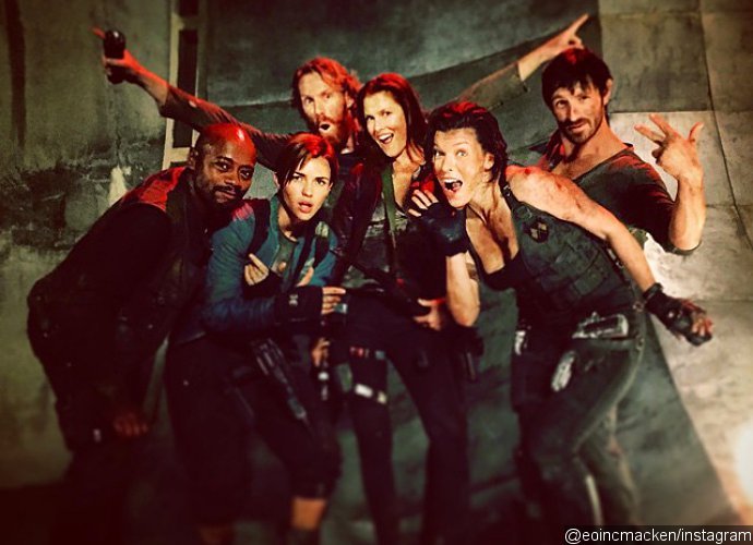 * Topic du Tournage de Resident Evil : The Final Chapter * Resident-evil-the-final-chapter-cast-members-gather-in-new-set-photos