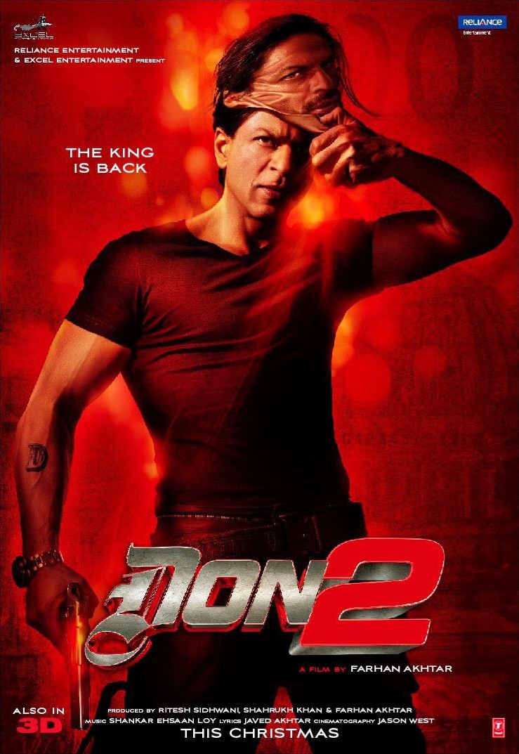 DON 2 (2.011) con SRK + Vídeos Musicales + Sub. Español  Don-2-poster03