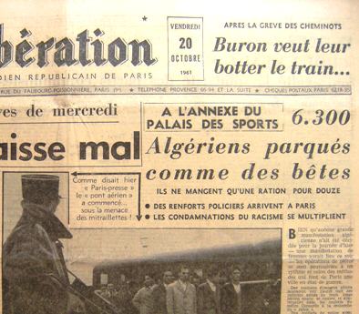 commémoration du 17 octobre 1961 - Page 2 07-_Liberation_20_octobre_-titre