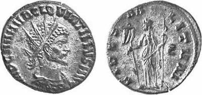 Antoniniano de Quintilo. FIDES MILITVM. Roma 136819
