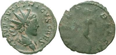 Antoniniano de Tétrico I. SPES PVBLICA. Trier 216358