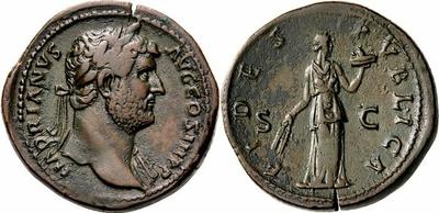 Dupondio de Hadriano 357353