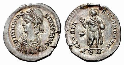 Comparaison de coins du Miliarense de Théodose II   38652