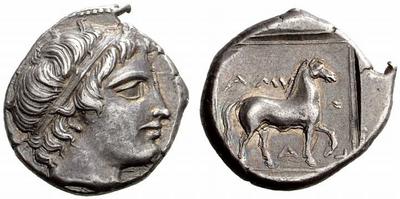 مسكوكات الملك أمينتاس الثاني المقدوني  44790