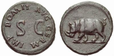 Rinocerontes en monedas y billetes 62511