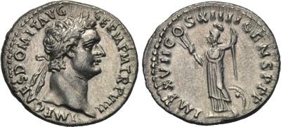 Fracción de denario de ¿Domiciano? 703832