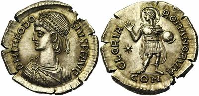 Comparaison de coins du Miliarense de Théodose II   716757