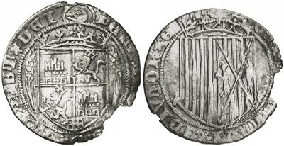 1 Real de los Reyes Católicos ( Primera serie de plata Real) 1475-1497 1787081.m