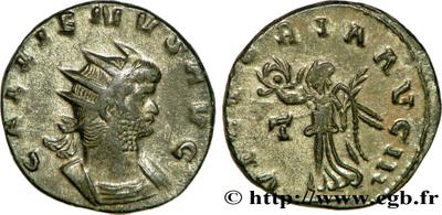Antoniniano de Galieno. VICTORIA AVG III. Roma 608754.m