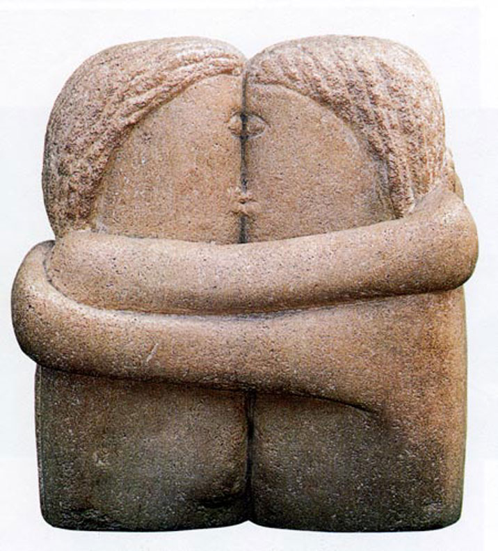 Umjetnička galerija Haoss BRANCUSI-the-kiss-sculpture-constantin-brancusi