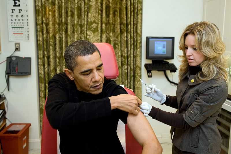 Obama Quietly Signs Executive Order to Advance Global Vaccination Agenda Obama-vaccine-propaganda-Wiki
