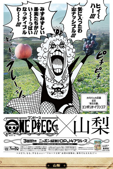 One Piece la folie 15yamanashi_-_peches_et_raisin