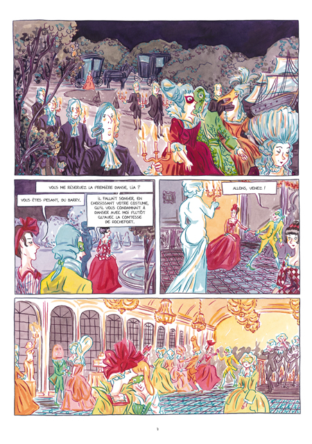 Le Chevalier d'Eon d'Agnès Maupré Eon_planche1