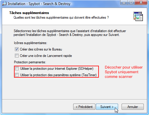 Spybot Search & Destroy Spybot_decocher_protection