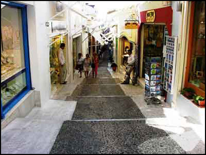 Calle de tiendas Tiendasfira