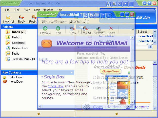 برنامج الرسائل الرائع يقوم بفتح رسائل الايميل IncrediMailSetup Atb_incredimail_screenshot_large