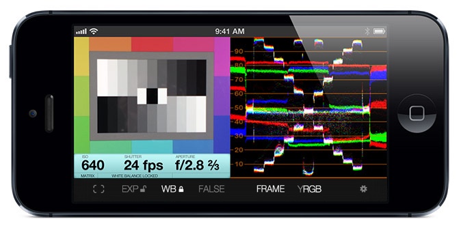 Cine Meter for iOS CineMeterNormalView_iPhone5