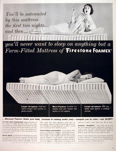 just bought a new bed 57firestonefoamexmattress