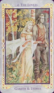 The Arthurian Tarot. Legend-arthurian-05077