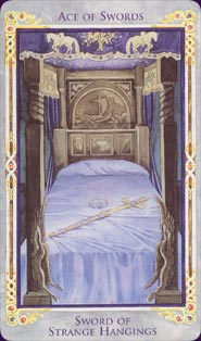 The Arthurian Tarot. Legend-arthurian-05079