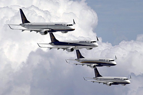 [Brasil] Jatos da Embraer ganham segunda geração E-jets-foto-embraer-580x386