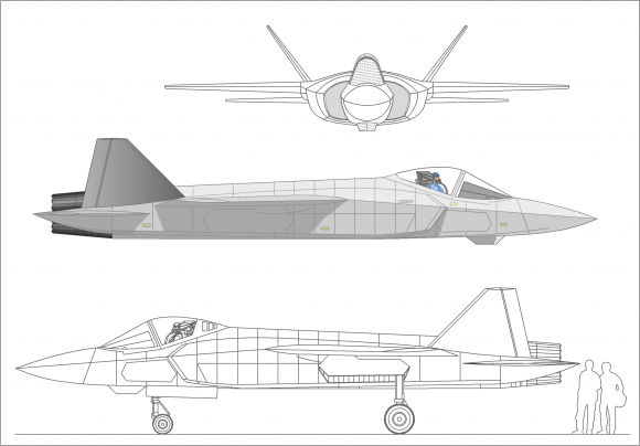 Rusia considera la financiacion del sucesor del Mikoyan-Gurevich Mig 29 Mikoyan-LMFS-1-580x404