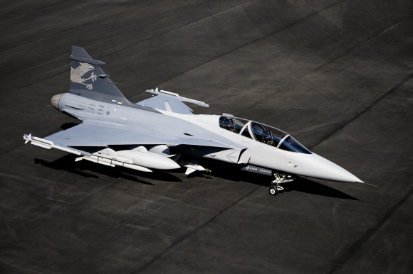 [Brasil] Saab exibe o que há de mais avançado em Inovação e Tecnologia Saab-Gripen-NG-3-580x386