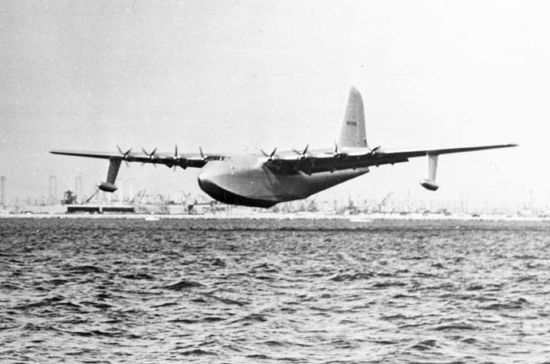 L'avion géant d'Airbus, l'A380, mis à l'épreuve Spruce-goose