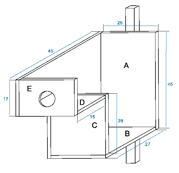 FABRIQUER :Nichoir pour faucon cercerelle ET AUTRES NICHOIRS. 6