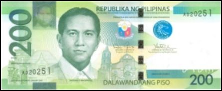 People must know the security features ADDED to the new bills 200_Peso_Bill_Front_View