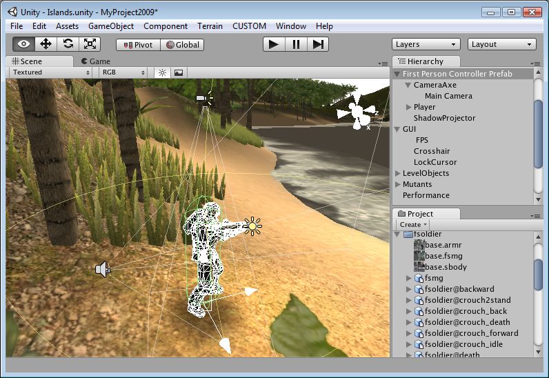 Unity 3D   20090819_unity3d_cod2_shot2