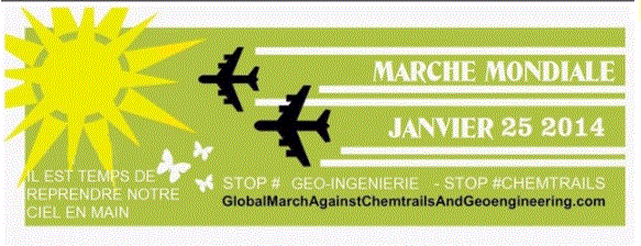 Chemtrails - Interview de Claire Henrion, Scientifique indépendante GlobalMarch25jan14