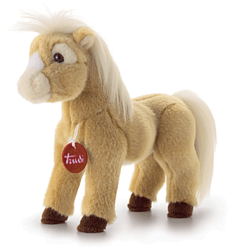 Sapin de Luciole Peluche-cheval-beige