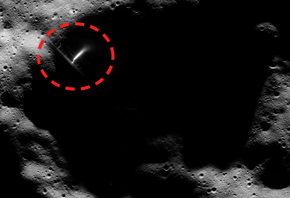 Alien Power Plant Found in the Moon  9916