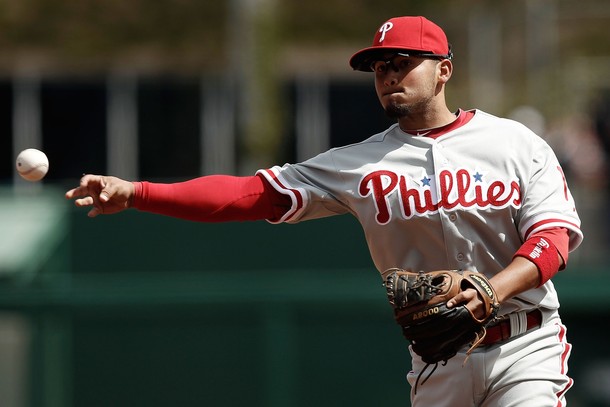 Fracisco Arcia y Freddy Galvis triplicaron Galvis30May16