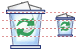 E-mail Icon Set Full_trash_can