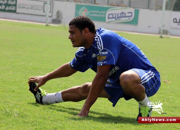 صور البرازيلي جونيور لاعب الاهلي في اول تمرين مع الاهلي Joshe22