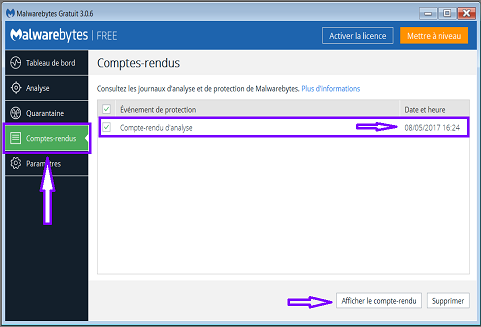 Malwarebytes  Mbam_rapport