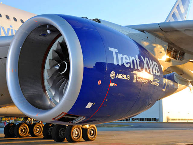 Airbus : le Trent XWB de l’A350 certifié Air-journal_rolls-royce-trent-XWB-A350