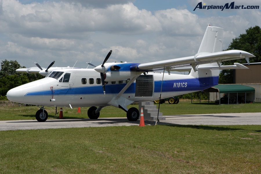 [Brasil] Novo Bimotor brasileiro de transporte leve De-Havilland-DHC-6-200-Twin-Otter-Nickname-Twotter-N181CS