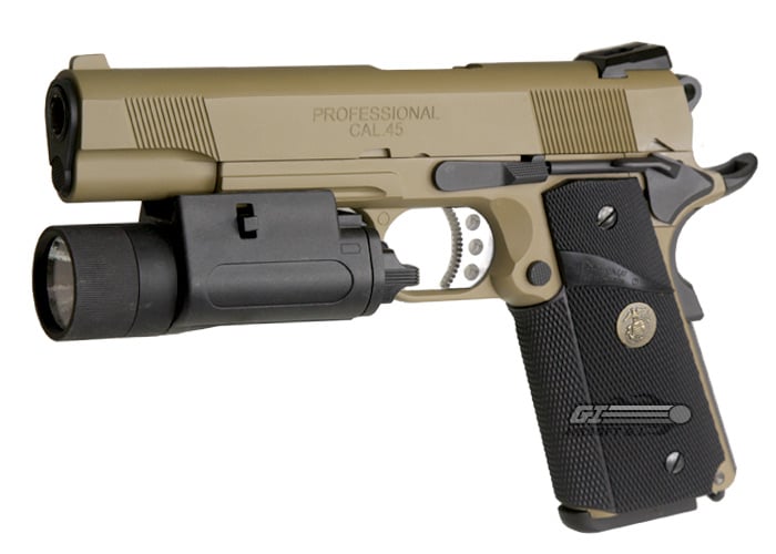 SOCOM Gear M1911 MEU Airsoft Gun ( Desert Warrior ) Airsoft-SOCmeuDsrtC