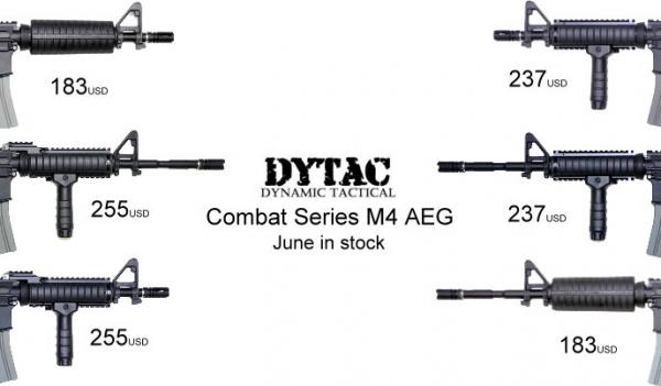 DyTac: M4 AEG Combat Series Dytac-m4aeg-pro