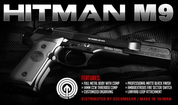 [GBB] Socom Gear : M9 Hitman GBB Hitman_M9_1-620x365