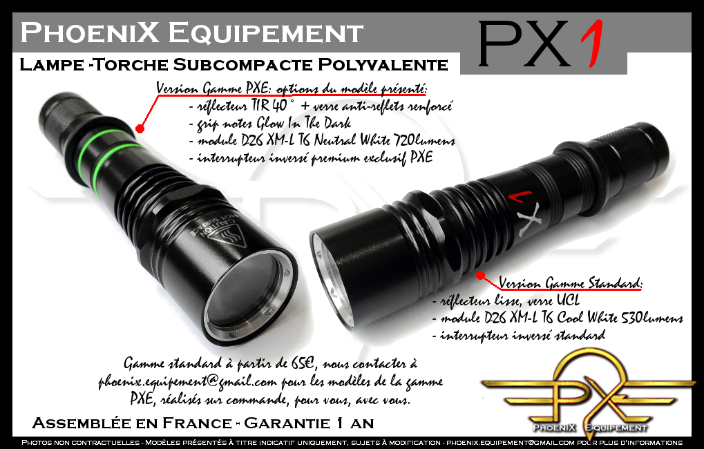 Clin d'oeil sur PhoeniX Equipement Affiche-PX1-Lancement-Officiel