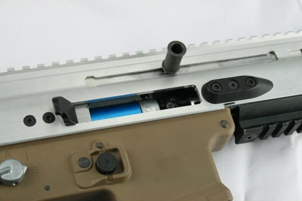 WE Airsoft: SCAR-L AEG & M16A3 AEG ·Katana· WE-SCAR-L-AEG-D-620x413