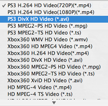 How to Convert your DVD to any format at your will? Output-format-mac