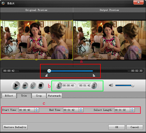 How to convert and edit HD video Trim