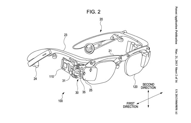 “سوني” تسجل براءة اختراع لنظارة منافسة لنظارات “جوجل” Sony-glass-2