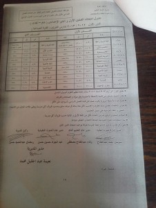 جدول امتحانات أولى و ثانية إعدادي بمدارس الجيزة 2726078bedca1aed2a45671fb6542a17